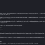 Official Voodoo Casino KYC information showing identity and proof-of-address requirements